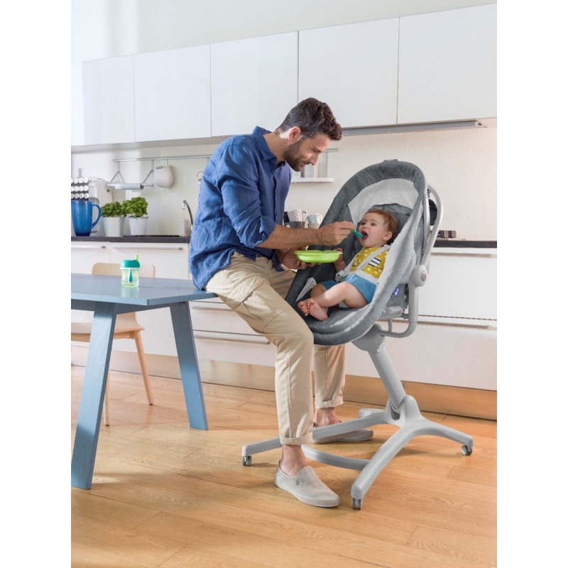 Chicco Hug 4 in 1 Air Titanium Happy Baby