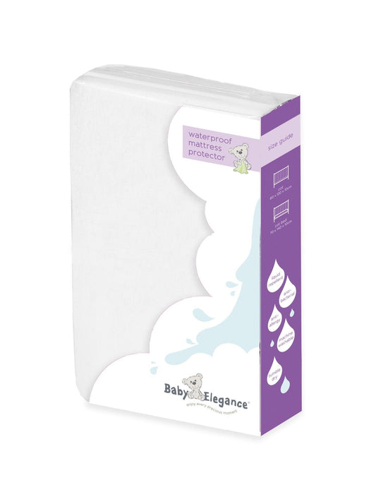 Baby Elegance Waterproof Mattress Protector - Happy Baby