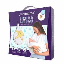 Clevamama Apron Baby Bath Towel